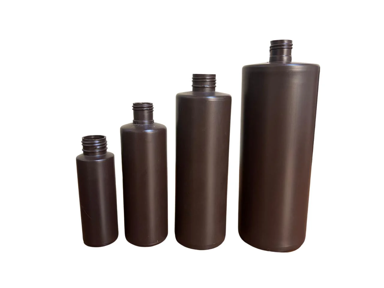Envase Cilíndrico Cafe plastico - 8onz cuello 24/415