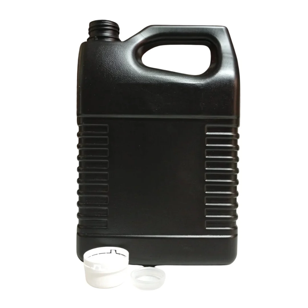 Envase Plastico Negro 180 gramos con tapa e inserto - Galon
