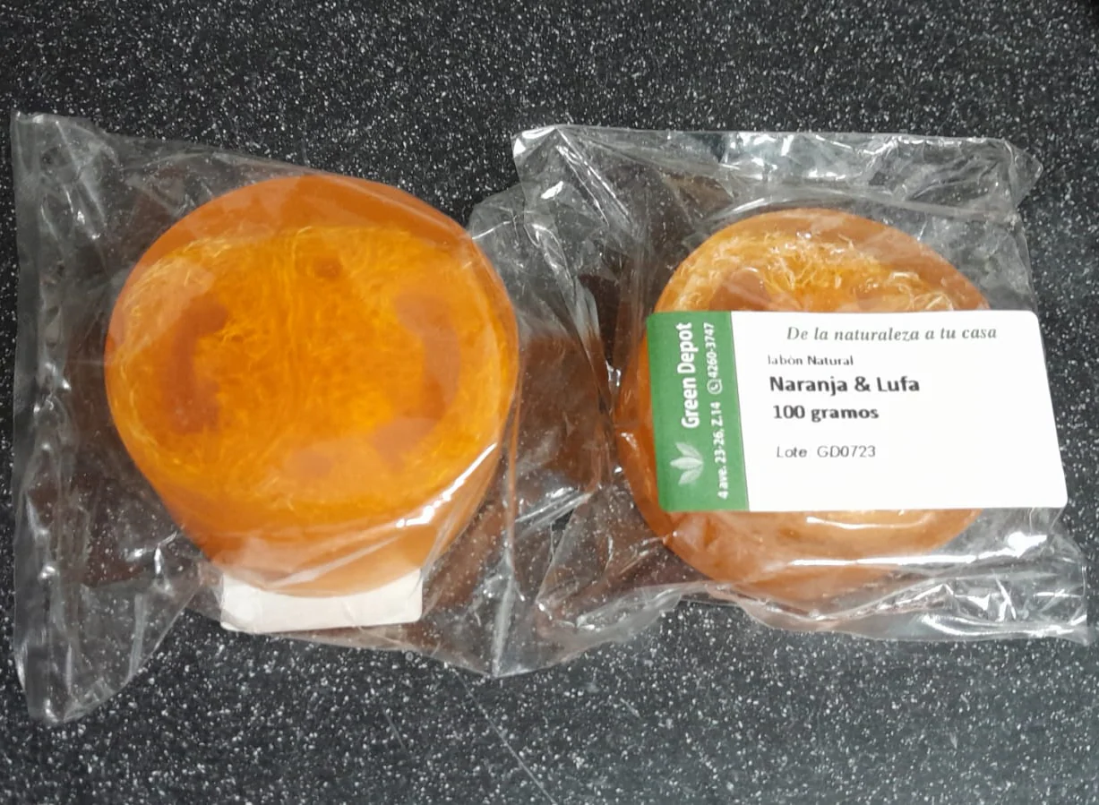 Jabon con Pashte de  Naranja - Image 4