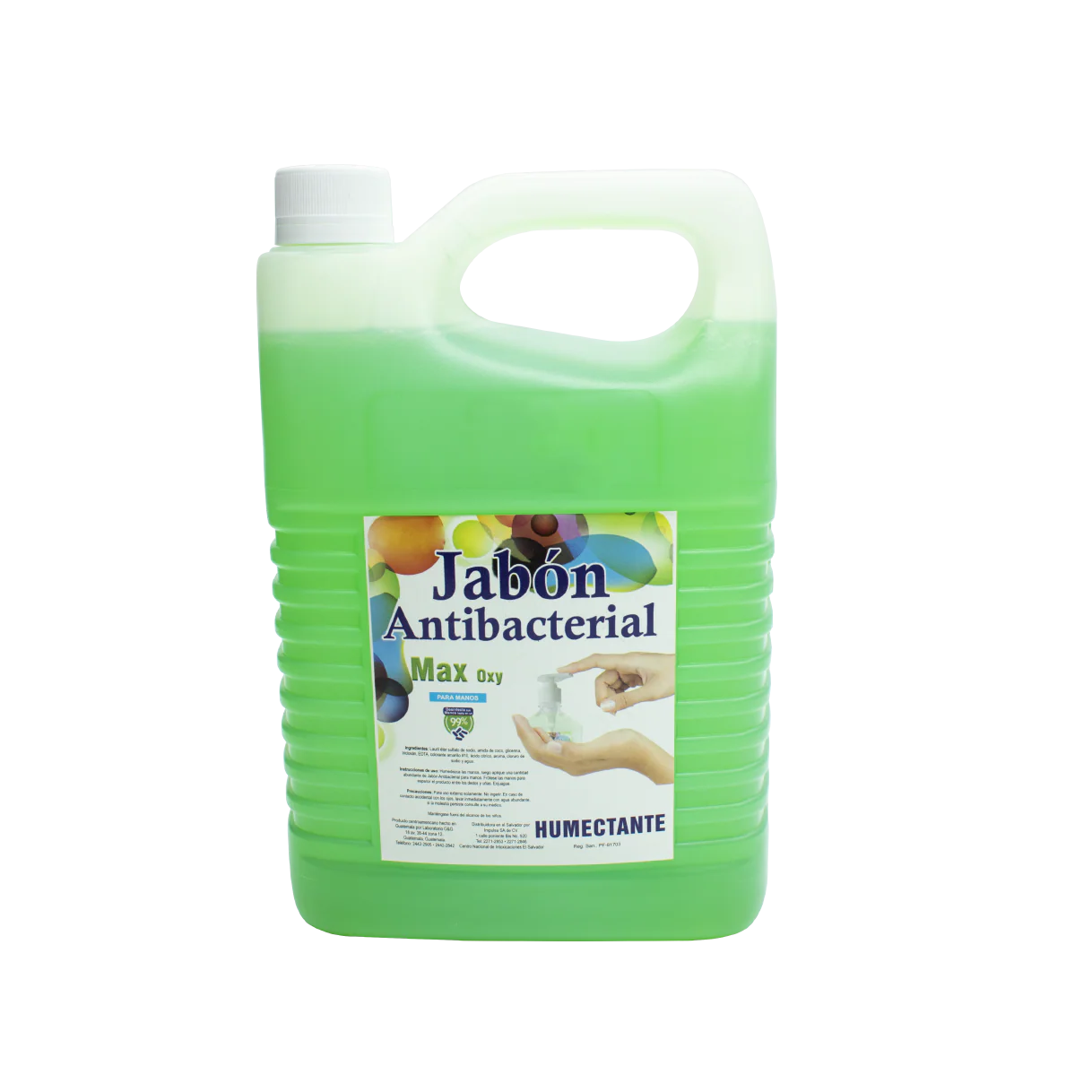 Jabon Liquido Bactericida - Aroma Manzanas