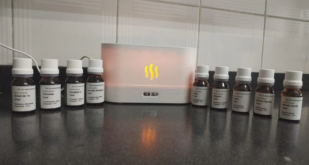 Kit Difusor Aromatico y 9 Aceites Esenciales No. 6