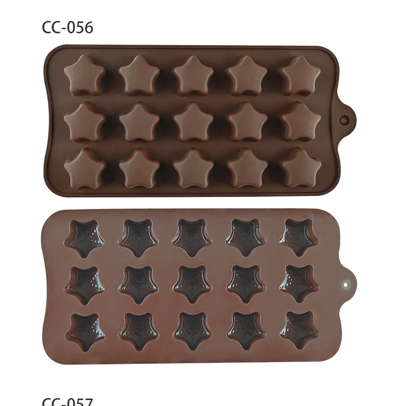 Molde Chocolate Estrellitas No.21