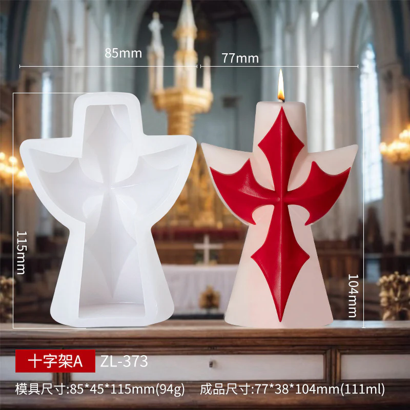 Molde Cruz n. 9 - 12 cm x 8.5 cm - Image 2