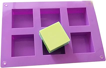 Molde Jabon Cuadro 6x6 400g - Image 3