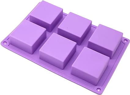 Molde Jabon Cuadro 6x6 400g - Image 5