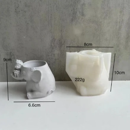 Molde Maceta Elefante 1 - Image 2