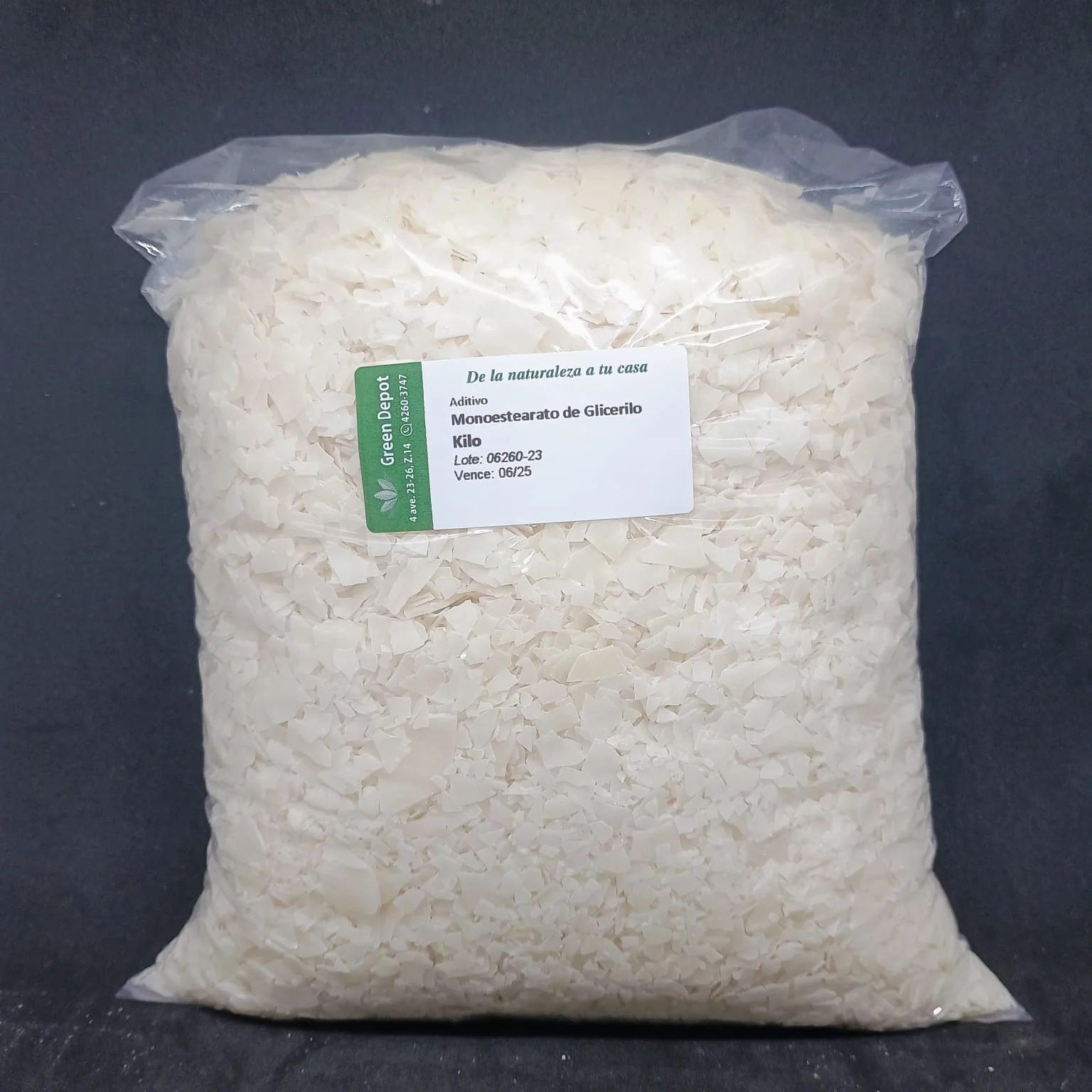 Monoestearato de Glicerilo - escamas