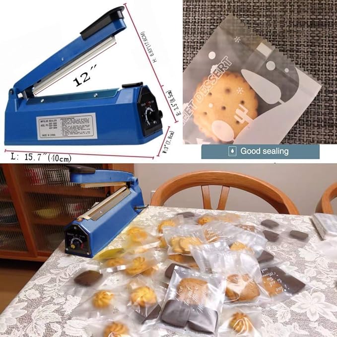 Selladora de Bolsas Plásticas Impulso - 12 Pulgadas - Image 4