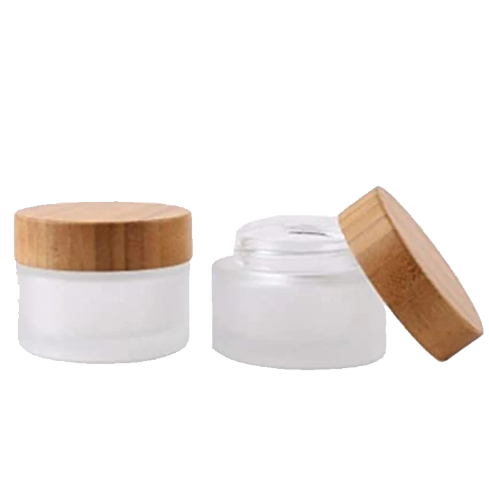 Tarro Vidrio c/Tapa Bambu - 50g - Image 2